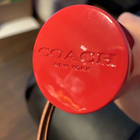 new coach cherry monogram automatic umbrella. - Picture 5 of 6